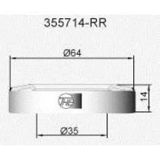 ( 355714RR ) - THE - CRAPODINA EMBRAGUE DAIHATSU CUORE CHARADE FEROZA  SUBARU (35292)  VKC3509
