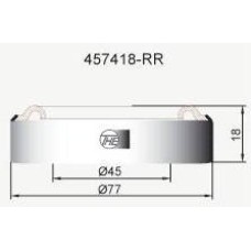 ( 457418RR ) - THE - CRAPODINA EMBRAGUE MAZDA  TOYOTA MITSUBISHI MODELOS VIEJOS VKC3511
