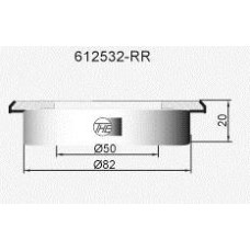 ( 612532RR ) - THE - CRAPODINA EMBRAGUE TRACTOR ZANELLO UP100/UP10 (MOTOR)  TRACTOR FIAT 780 - 880