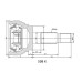 ( 538K ) - TRC - HOMOCINETICA TOYOTA HILUX 4X4 - 4X2 (05>15) TUERCA 28X1.15(30X29) SEGURO INTERNO