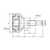 ( 575K ) - TRC - HOMOCINETICA L.RUEDA PEUGEOT 206 1,9D HDI (21X34) SEG INT